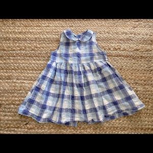 Preppy seersucker dress 2T